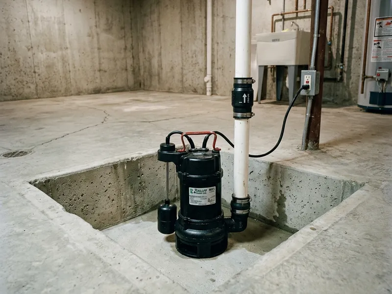 Sump Pump Installation Plumber in Farina, IL